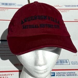 Black & Burgundy Fahrenheit Men's Hat